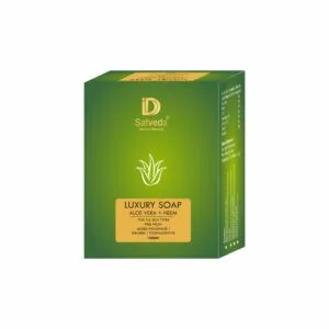 Satveda Aloe Vera + Neem Soap (100gm)